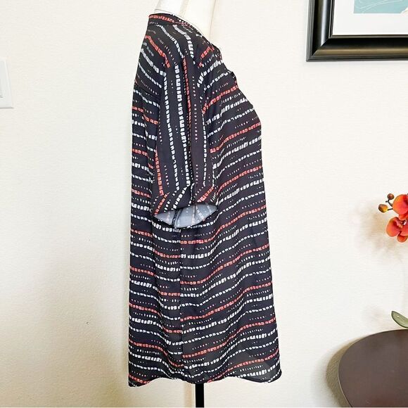 🍋 Women’s Split Neck Top No Brand Size XL - Picture 7 of 7